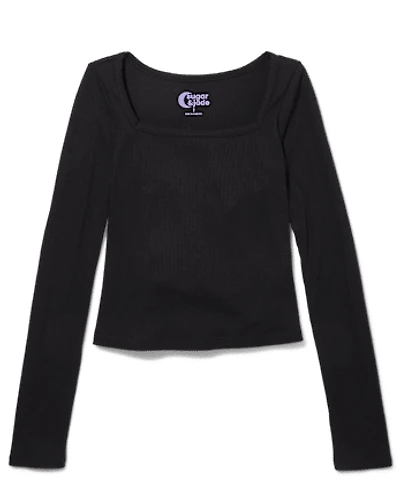 Tween Girls Ribbed Top