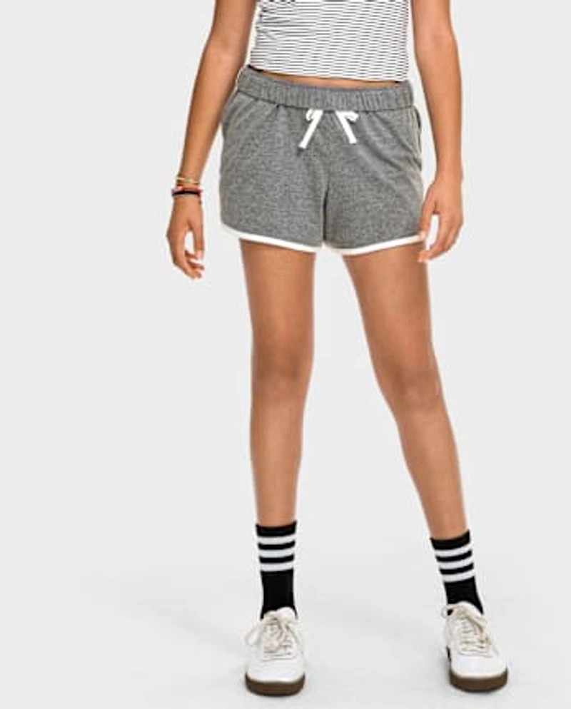 Tween Girls Contrast Dolphin Shorts