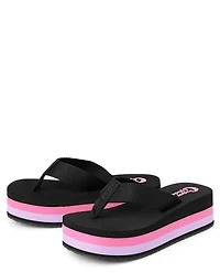 Tween Girls Platform Flip Flops