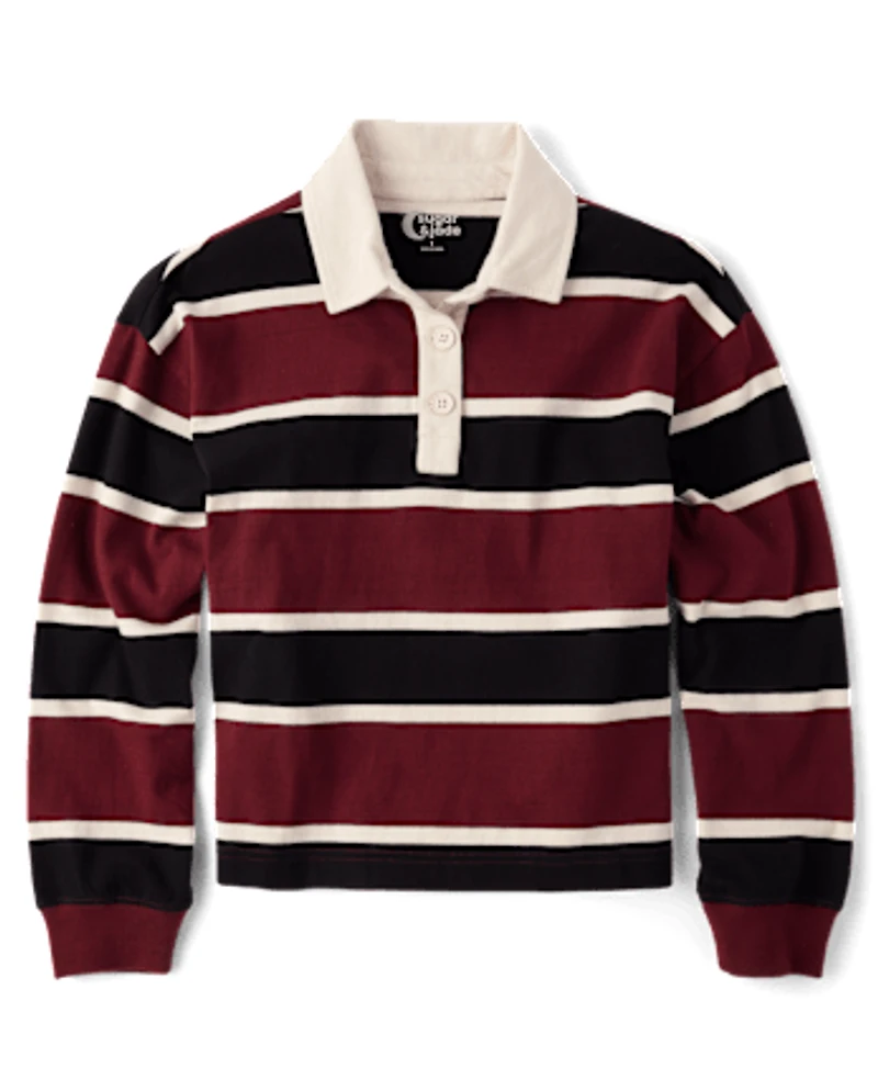 Tween Oversized Rugby Polo