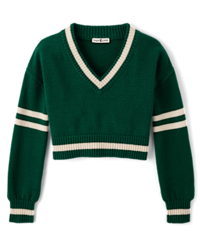 Tween Girls Varsity Sweater