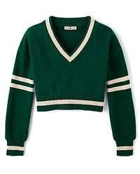 Tween Girls Varsity Sweater
