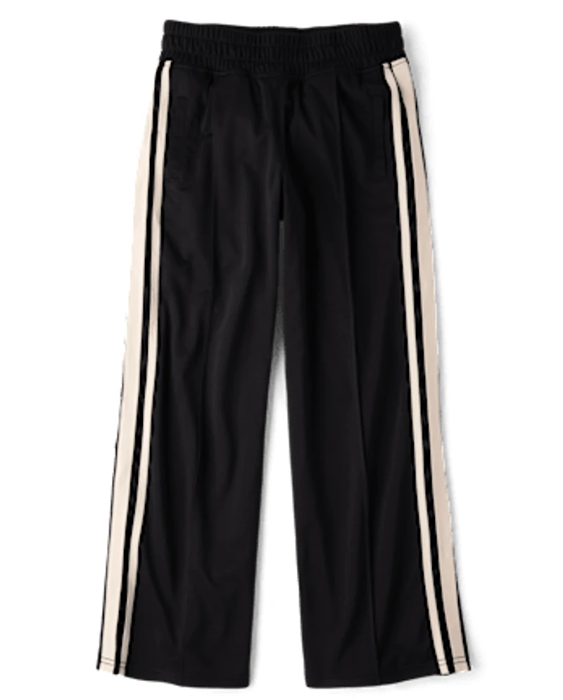 Tween Girls Wide Leg Track Pants