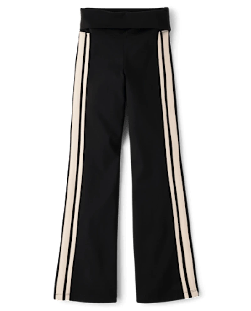Tween Girls Foldover Flare Leggings
