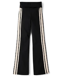 Tween Girls Foldover Flare Leggings