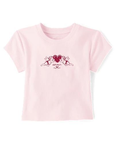 Tween Girls Graphic Baby Tee