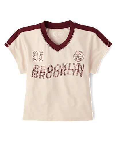 Tween Girls Quick Dry Sporty Baby Tee