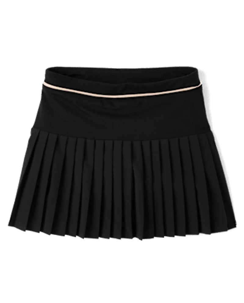 Tween Girls Quick Dry Pleated Skort