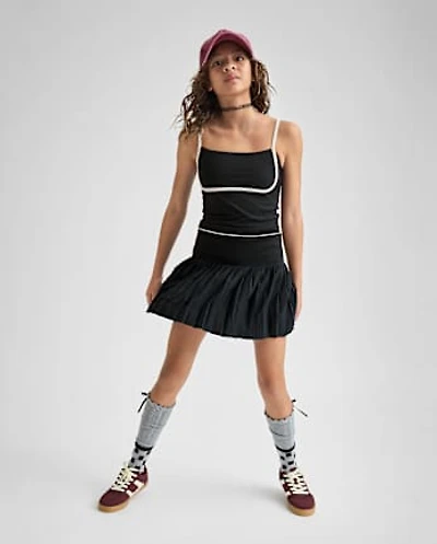 Tween Girls Quick Dry Pleated Skort
