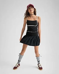 Tween Girls Quick Dry Pleated Skort