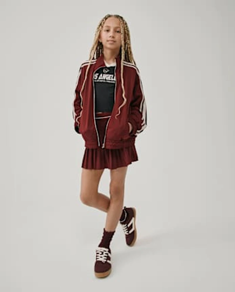 Tween Girls Quick Dry Pleated Skort