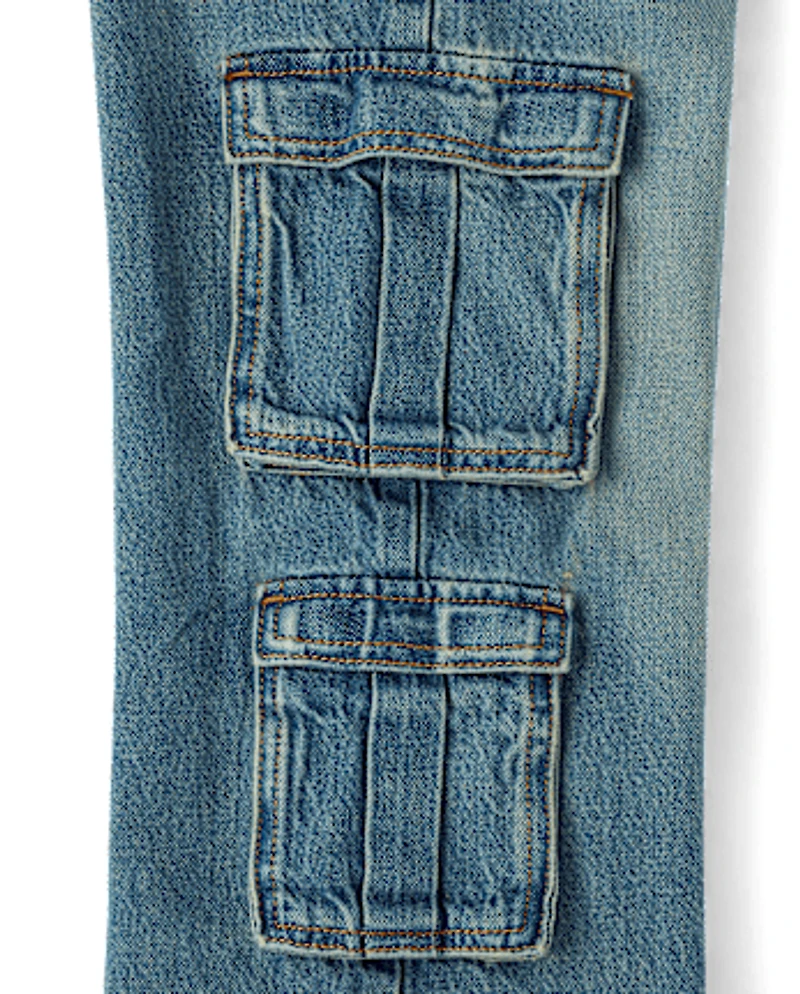 Tween Baggy Cargo Jeans