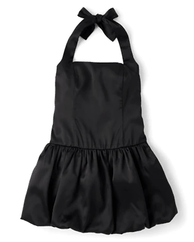 Tween Girls Halter Bubble Dress