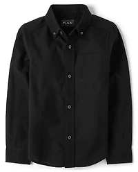 Kids Uniform Oxford Button Down Shirt