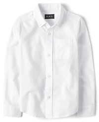 Kids Uniform Oxford Button Down Shirt