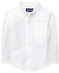 Baby And Toddler Uniform Oxford Button Down Shirt