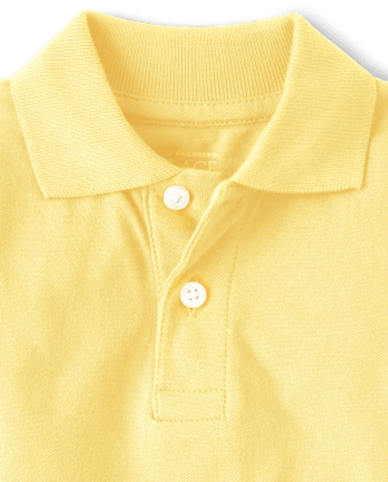 Baby And Toddler Uniform Soft Pique Polo