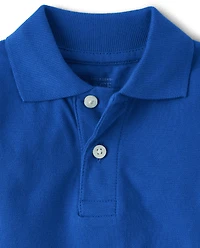 Baby And Toddler Uniform Soft Pique Polo