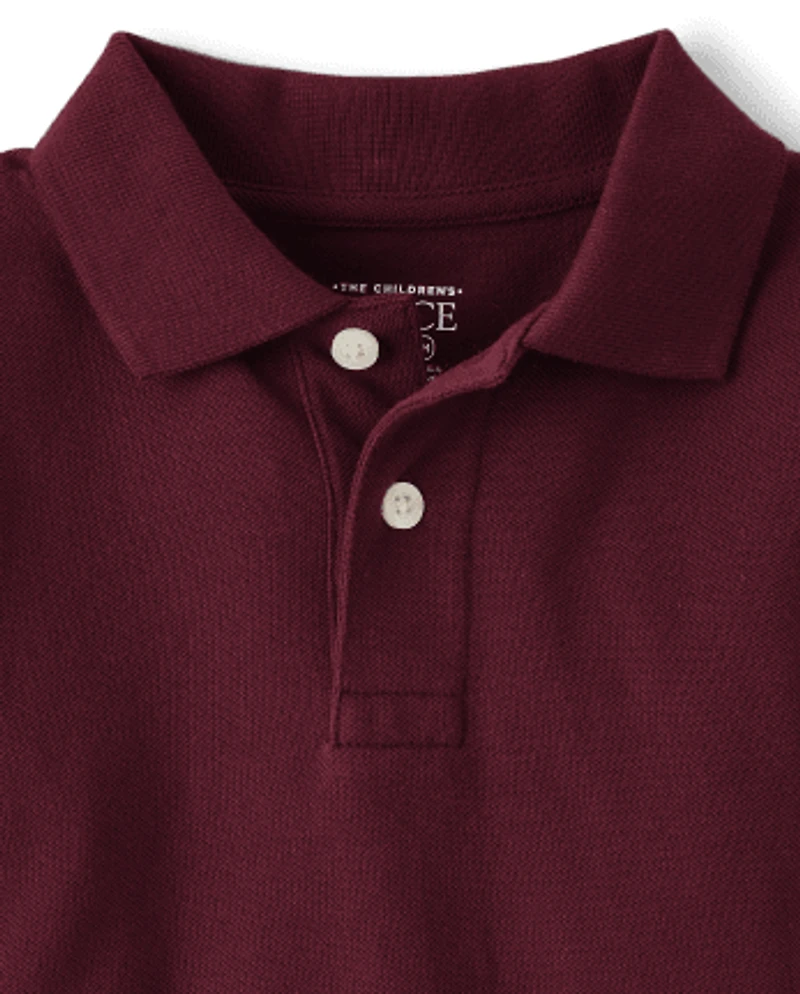 Baby And Toddler Uniform Soft Pique Polo