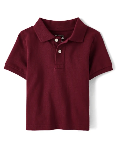 Baby And Toddler Uniform Soft Pique Polo