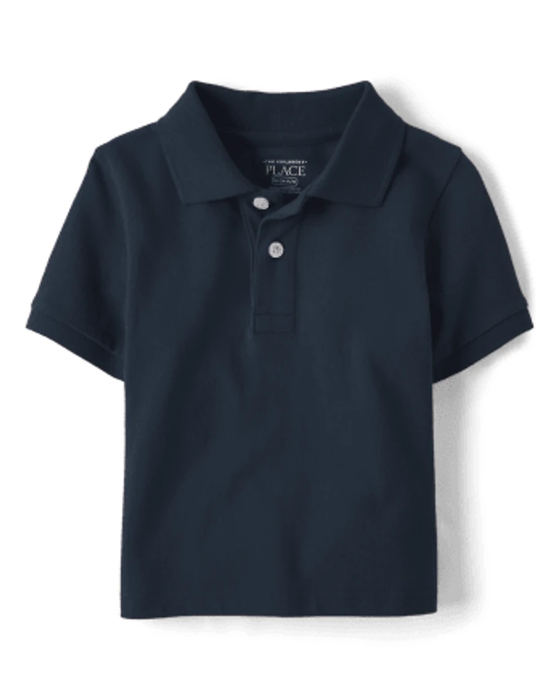 Baby And Toddler Uniform Soft Pique Polo