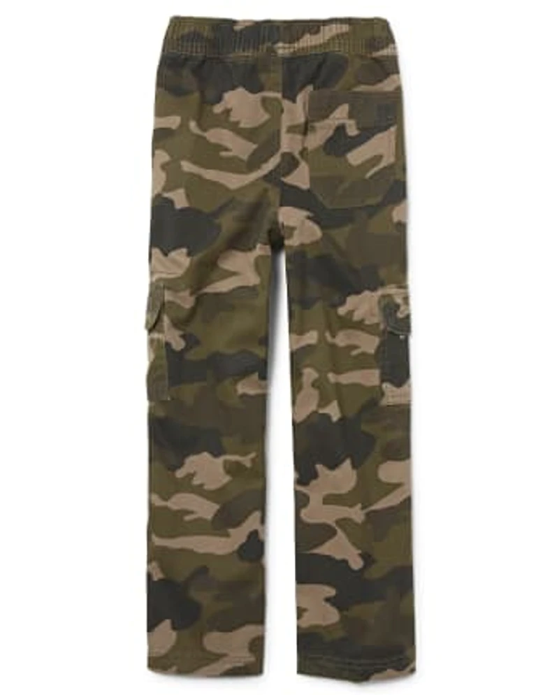 Boys Pull On Cargo Pants
