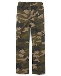 Boys Pull On Cargo Pants