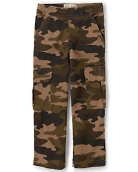 Boys Pull On Cargo Pants