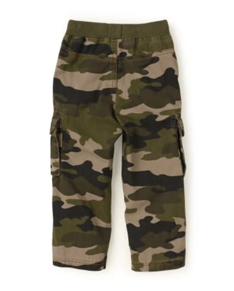 Baby And Toddler Boys Pull On Cargo Pants