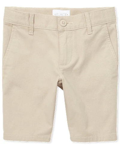 Girls Uniform Stretch Chino Shorts