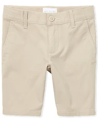 Girls Uniform Stretch Chino Shorts