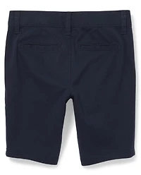 Girls Uniform Stretch Chino Shorts