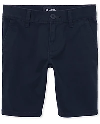 Girls Uniform Stretch Chino Shorts