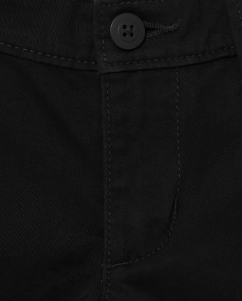 Girls Uniform Stretch Bootcut Chino Pants