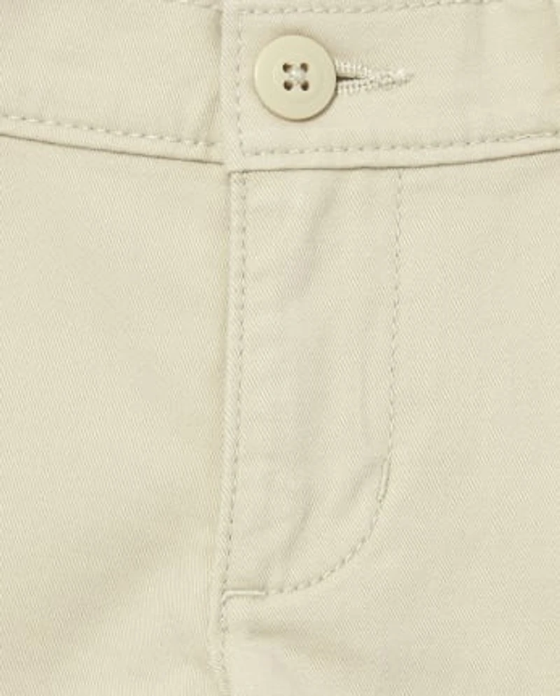 Girls Uniform Stretch Bootcut Chino Pants