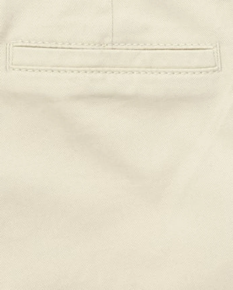 Girls Uniform Stretch Bootcut Chino Pants