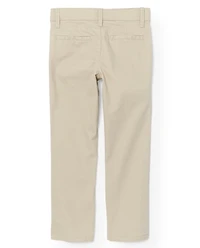 Pantalon chino skinny extensible pour uniforme filles - Taille Plus