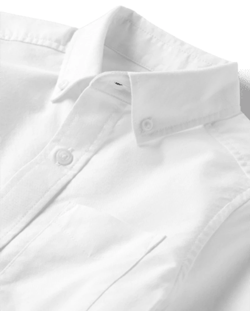 Kids Uniform Oxford Button Down Shirt