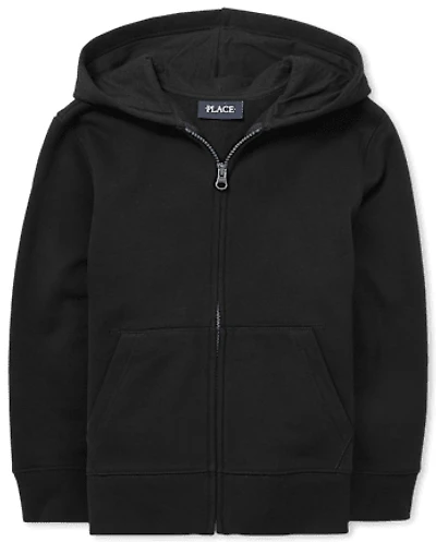 Kids Fleece Zip Up Hoodie