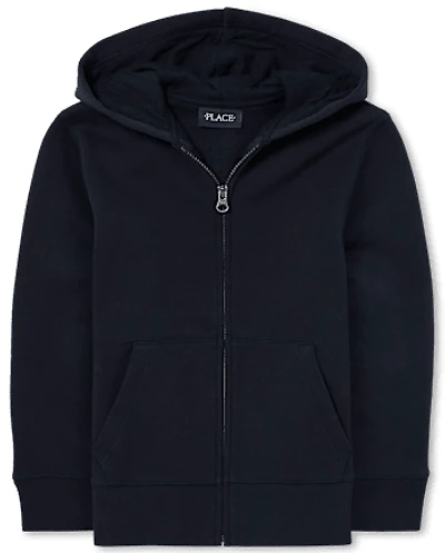 Kids Fleece Zip Up Hoodie