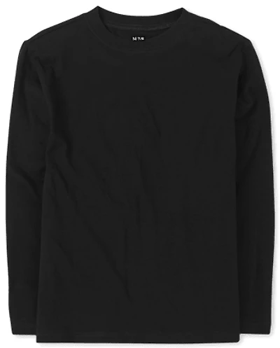 T-shirt à superposition de base uniforme pour garçon