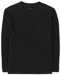 T-shirt à superposition de base uniforme pour garçon