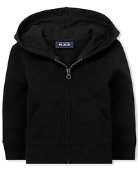 Baby and Toddler Fleece Zip Up Hoodie
