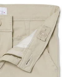 Pantalon chino skinny uniforme pour filles