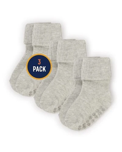 Baby And Toddler Triple Roll Socks 3-Pack