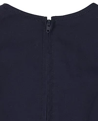 Toddler Girls Uniform Bow Jumper