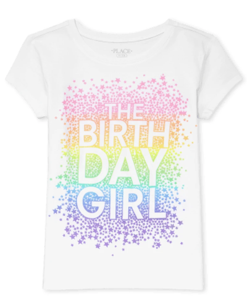 Girls Birthday Graphic Tee
