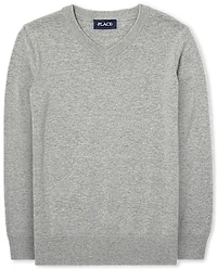Kids V Neck Sweater