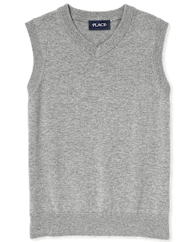 Boys V-Neck Sweater Vest