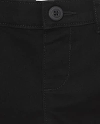 Toddler Girls Uniform Stretch Chino Shorts